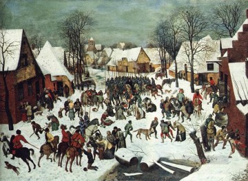 La matanza de los inocentes Pieter Bruegel el Viejo, campesino del Renacimiento flamenco Pinturas al óleo